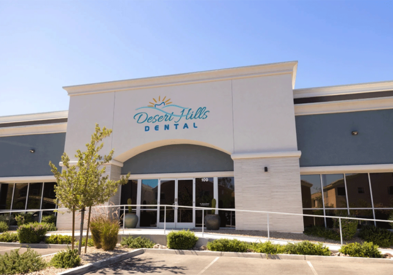 Exterior photo of Desert Hills Dental in Las Vegas, Nevada.