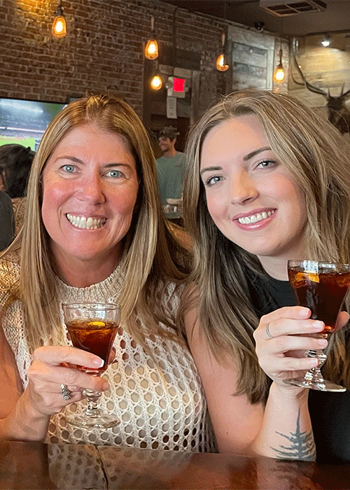 Dr. Deborah Staten with her daughter.